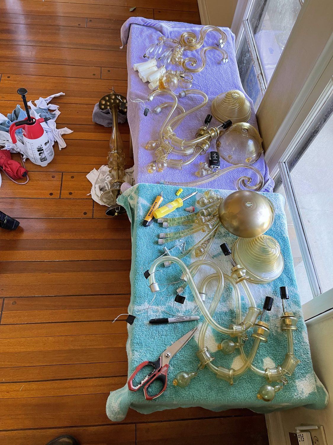 Every part inventoried