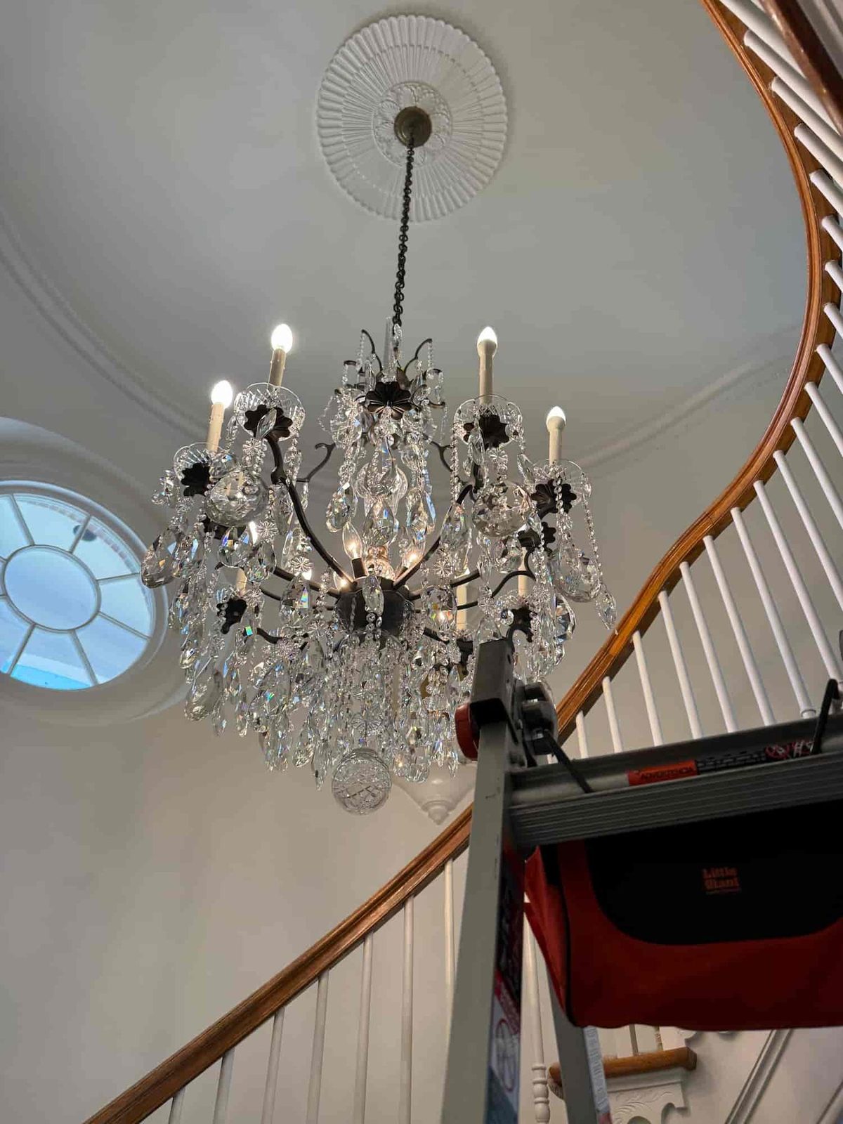 Chandelier Cleaning
