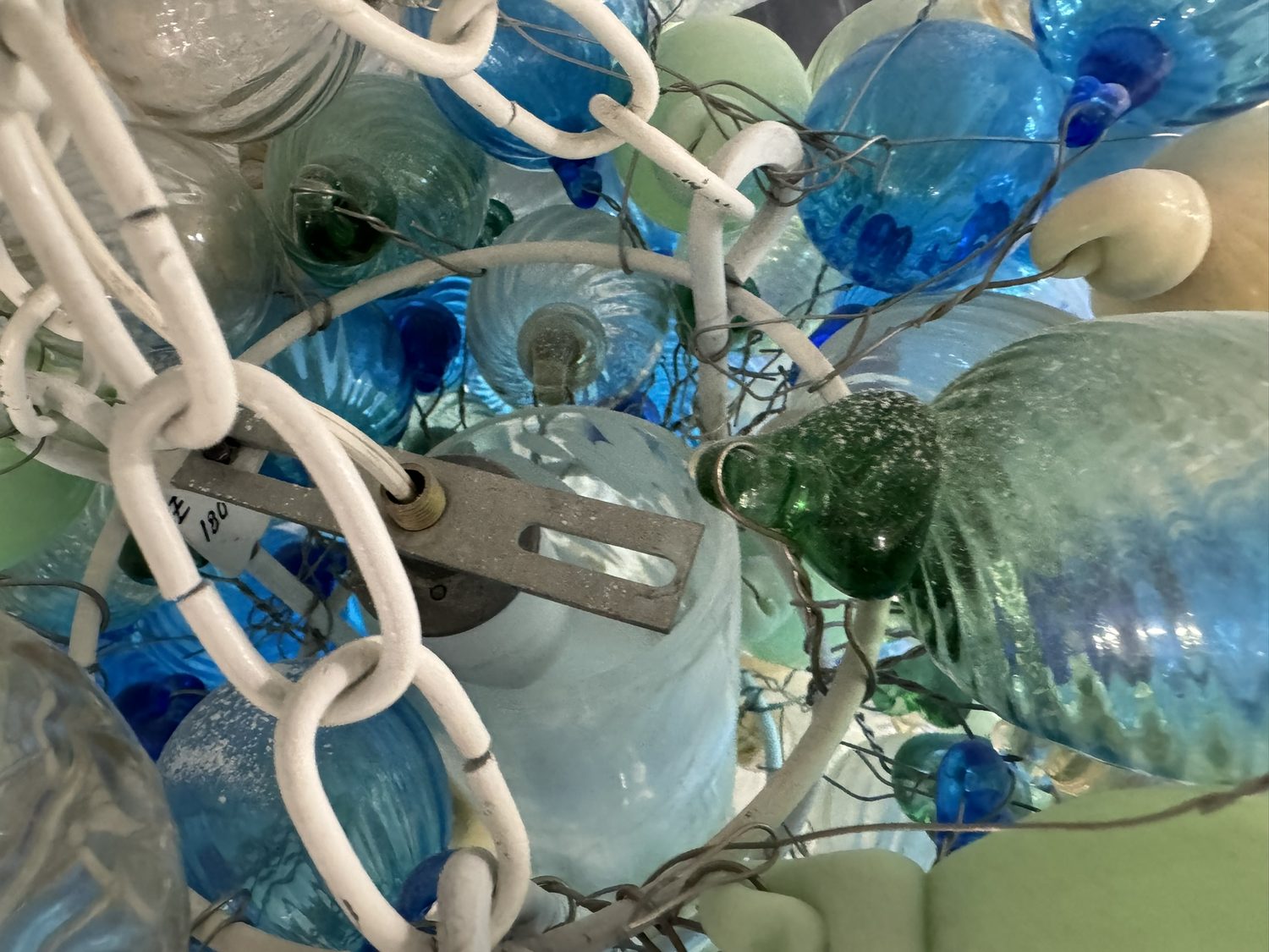 Glass art without a single bulb