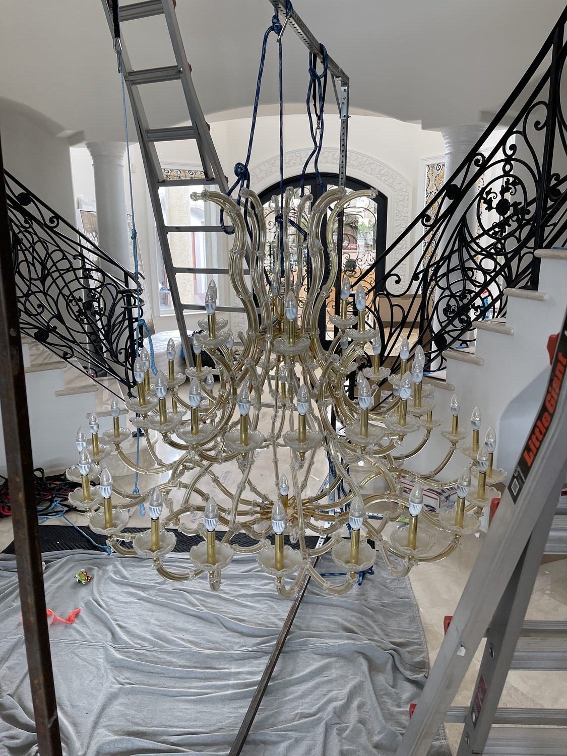 Chandelier Removal