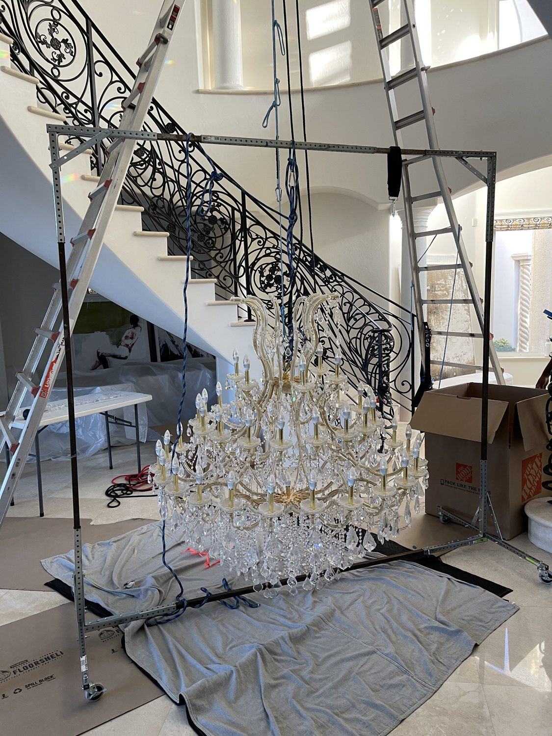 Decades of chandelier expertise